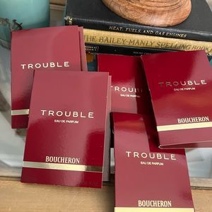 Women’s 10 count - Trouble by Boucheron Edp lot of ten  travel sized EDP spray.